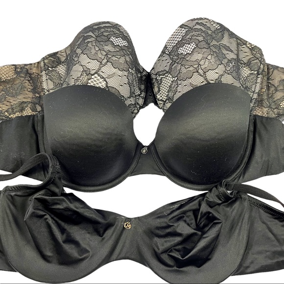 34DD lot of 3 bras Les Mystere Victoria Secret - Picture 1 of 3